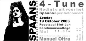 Spaans aperitiefconcert